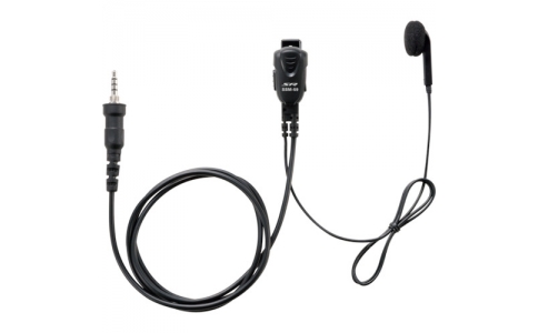 八重洲無線（株）  SSM-59BSA  スタンダード　小型タイピンマイク＆イヤホン（オープンエアー型）