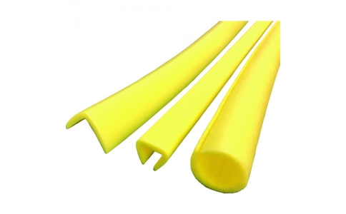 （株）日本緑十字社  113010  緑十字　高さ制限バー　黄／黒　ＴＳＢ－１　５４ｍｍΦ×２ｍ　取付用ワイヤー付　ＡＢＳ樹脂