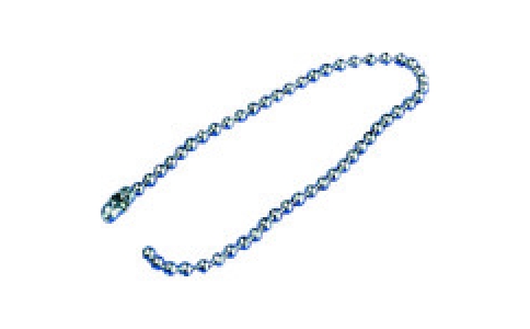 ユニット（株）  460-04  ユニット　取付金具ボールチェーン・５０本１組・３ФＸ２００