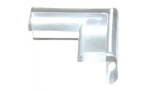 トラスコ中山（株）  TAC-170TM  ＴＲＵＳＣＯ　安心クッション　コーナー用　極細　４個入り　クリア