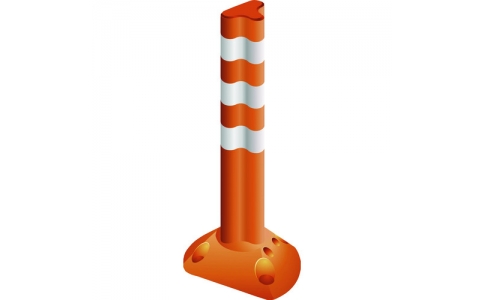 （株）グリーンクロス  6300003968  グリーンクロス　ポストフレックス　スリムベースタイプ　ＰＦ－Ｓ８００　オレンジ