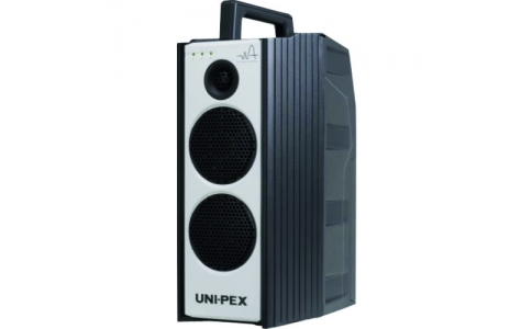 ユニペックス（株）  WA-372CD  ユニペックス　防滴形ワイヤレスアンプ　３００ＭＨｚ帯　ダイバシティ　ＣＤ付き