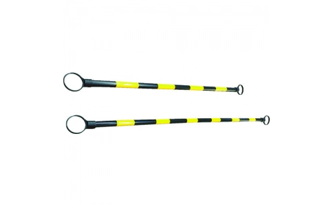 トラスコ中山（株）  TTB-YB15  ＴＲＵＳＣＯ　ガードバー　長さ１．５ｍ　イエローブラック