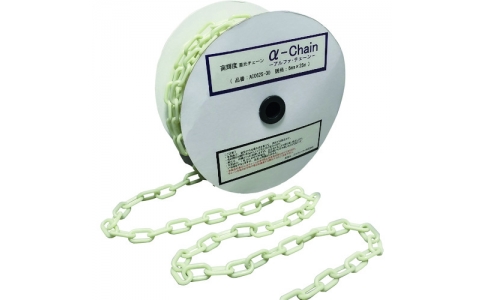 （株）グリーンクロス  6300002328  グリーンクロス　高輝度蓄光アルファチェーン　２５ｍ巻