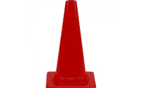 ユニット（株）  385-80  ユニット　ミニコーン赤　４５０Ｈ　ポリプロピレン