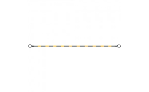 三甲（株）  8Y1072  サンコー　コーンバーφ３４大リング（３．０ｍ）　８Ｙ１０７２　黄／黒