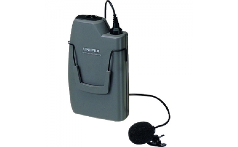 ユニペックス（株）  WM-8100A  ユニペックス　８００ＭＨｚ帯ワイヤレスマイクロホン　ツーピースタイプ