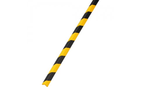 ユニット（株）  866-59  ユニット　ソフトガードクッション　Ｌ字型小　黒／黄