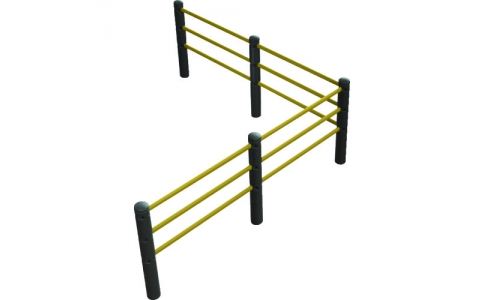 トラスコ中山（株）  TAC-50  ＴＲＵＳＣＯ　安心クッション　Ｌ字型　細　１本入り　イエロー