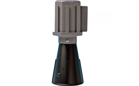 （株）日本緑十字社  284093  緑十字　コーン用ベルトパーテーション　テープ非内蔵タイプ　テープ別売　バリアライン－３