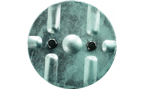 トラスコ中山（株）  IPMF-180  ＴＲＵＳＣＯ　敷鉄板固定金具１８０Φ