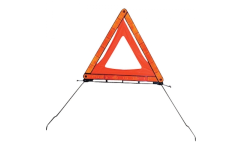 岡田商事（株）  AP-03E  岡田商事　三角停止表示板（Ｅマーク取得品）