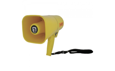 （株）ノボル電機  TS-524  ノボル　レイニーメガホン４．５Ｗ　ホイッスル音付　防水仕様（電池別売）