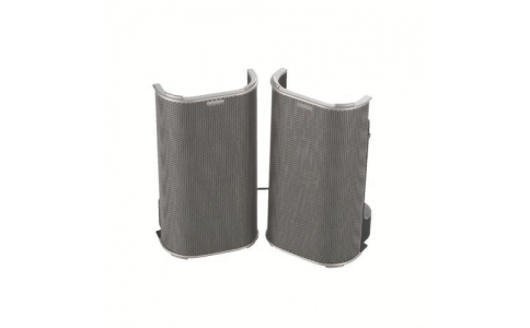 エレコム（株）  ASP-CR550PSV  エレコム　コンパクトステレオスピーカー／ｉＰｏｄＤｏｃｋ専用