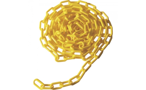 （株）ミツギロン  SF-65-Y  ミツギロン　プラチェーン６ｍｍ３ｍカット黄　ＳＦ－６５－Ｙ