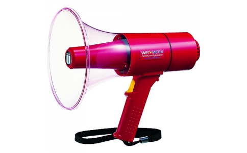 ユニペックス（株）  TR-315S  ユニペックス　防滴形メガホン　１５Ｗ　サイレン付