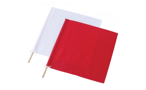 （株）ジーベック  18732-71-888  ジーベック　信号手旗（棒付）１８７３２－７１－８８８