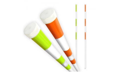 （株）グリーンクロス  6300036550  グリーンクロス　ＰＸ蛍光反射スノーポール　４０－１ＰＸ型　イエロー　１０本セット