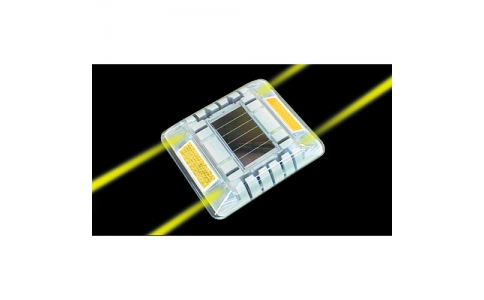 （株）キャットアイ  LE-260A  キャットアイ　ルミナスアイ・マイティ　ソーラー式点滅　両面　黄