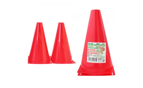 （株）グリーンクロス  6300033655  グリーンクロス　カラーコーン（小）　２個組