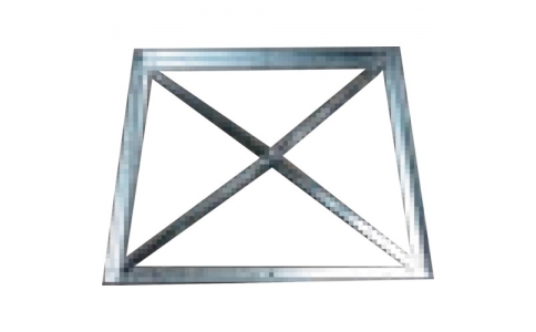 （株）グリーンクロス  6300027762  グリーンクロス　ＧＥＮＴＩ　サンフェンス　１２００用クロス棚