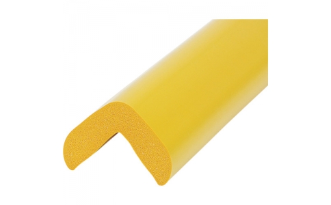 トラスコ中山（株）  TAC-143  ＴＲＵＳＣＯ　安心クッション　Ｌ字型　特大　１本入　イエロー