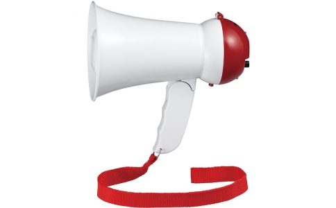 （株）ヤザワコーポレーション  Y01HM05WH  ＹＡＺＡＷＡ　ハンドメガホンミニ５Ｗ