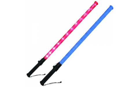 （株）ミズケイ  2011001  ミズケイ　合図灯　誘導棒　花子　８２ｃｍ赤青ＬＥＤ切替