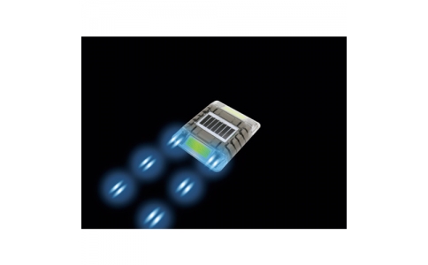 （株）キャットアイ  LE-260C-B2  キャットアイ　ルミナスアイ・マイティＣ　長寿命型ソーラー式点滅　片面　青