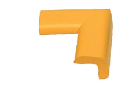 （株）カーボーイ  4968124205625  カーボーイ　安心クッションコーナー用　小　イエロー　４個入り