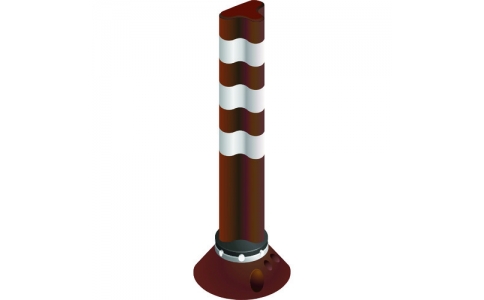 （株）グリーンクロス  6300003997  グリーンクロス　ポストフレックス　スタンダードＬＥＤタイプ　ＰＦ－Ｌ８００　ブラウン