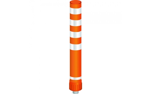 （株）グリーンクロス  6300004035  グリーンクロス　ラウンドポスト　９３台座　小径台座　ＲＰ－Ｃ１０００　オレンジ