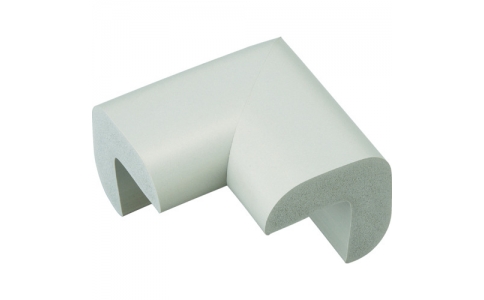 トラスコ中山（株）  TAC-570LG  ＴＲＵＳＣＯ　安心クッション　コーナー用　大　４個入り　ライトグレー