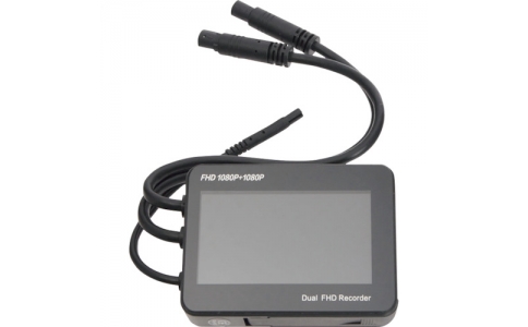 サンコー（株）  DVRFCONS48  サンコー　４８Ｖ対応フォークリフト建機用前後ドライブレコーダー