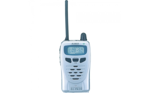 アルインコ（株）　電子事業部  DJPA20S  アルインコ　特定小電力トランシーバー　２０ＣＨシルバー