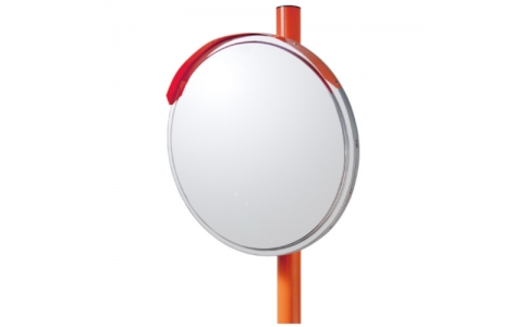 ユニット（株）  869-08  ユニット　カーブミラー（Ｓ）ポール付　ステンレス製　１０００Фｍｍ