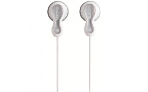 エレコム（株）  EHP-702WH  エレコム　カラフルイヤホン