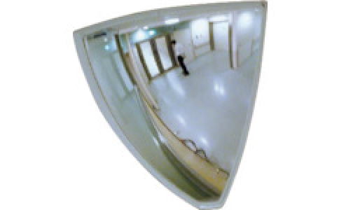ユニット（株）  869-47  ユニット　クォータドームミラー　アクリル製　２８０×３５５×２５０