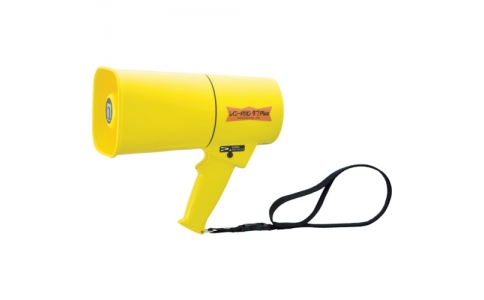 （株）ノボル電機  TS-533  ノボル　レイニーメガホンタフＰｌｕｓ４．５Ｗ　サイレン音付　耐水・耐衝撃仕様（電