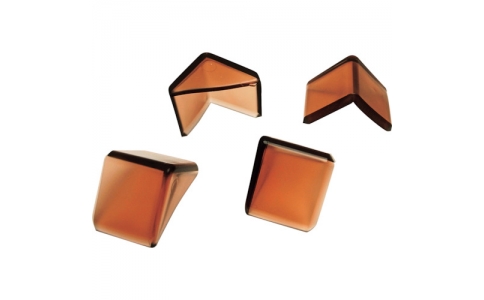 和気産業（株）  5478400  ＷＡＫＩ　コーナーガードＬ　ＴＳＬ－００６　クリアＢＲ　４個入り