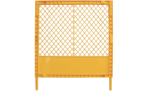 三甲（株）  8Y2070  サンコー　プラスチックフェンスＫＫ（脚付きセット）　８Ｙ２０７０　イエロー