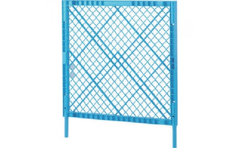 三甲（株）  805174BL01（B）  サンコー　プラスチックフェンスＮー２（脚付きセット）　青