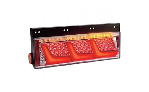 （株）小糸製作所  LEDRCL-24L  小糸　左　レッドＶｅｒノーマルターン　トラック用オールＬＥＤリアコンビネーションランプ３連タイプ