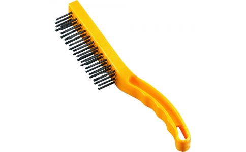 遠藤商事（株）  KTLG302  ＴＫＧ　トラスト　スチールワイヤーブラシ　２８ｃｍ　６７７３　イエロー