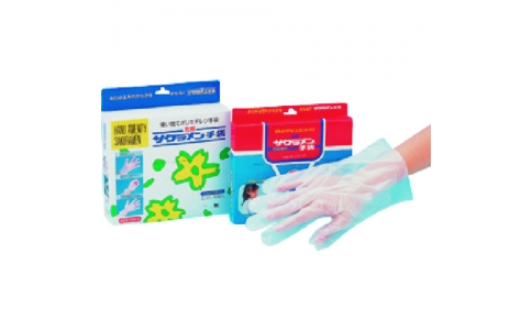 東京硝子器械（株）  701-87-09-07  ＴＧＫ　元祖　サクラメン手袋エンボス　桃　Ｓ　１００入