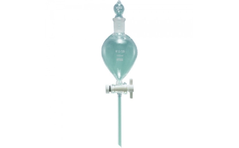 東京硝子器械（株）  000-09-55-15  ＴＧＫ　Ｆ共通球型分液ロート球栓コック付き５００ｍＬ２９／４２