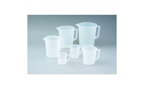 ニッコー・ハンセン（株）  300771  ＮＩＫＫＯ　ＰＰ手付ビーカー５Ｌ