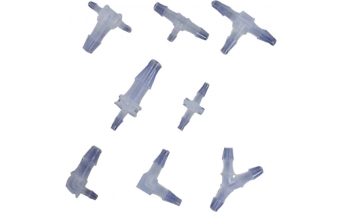 東京硝子器械（株）  007-17-11-36  ＴＧＫ　軟質チューブ用ミニコネクタＩ型ＶＦＩ６６６　１０個