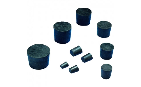 東京硝子器械（株）  161-17-21-36  ＴＧＫ　黒ゴム栓　＃３６