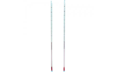 東京硝子器械（株）  801-53-06-47  ＴＧＫ　フッ素樹脂被覆温度計　赤液　０－２００℃